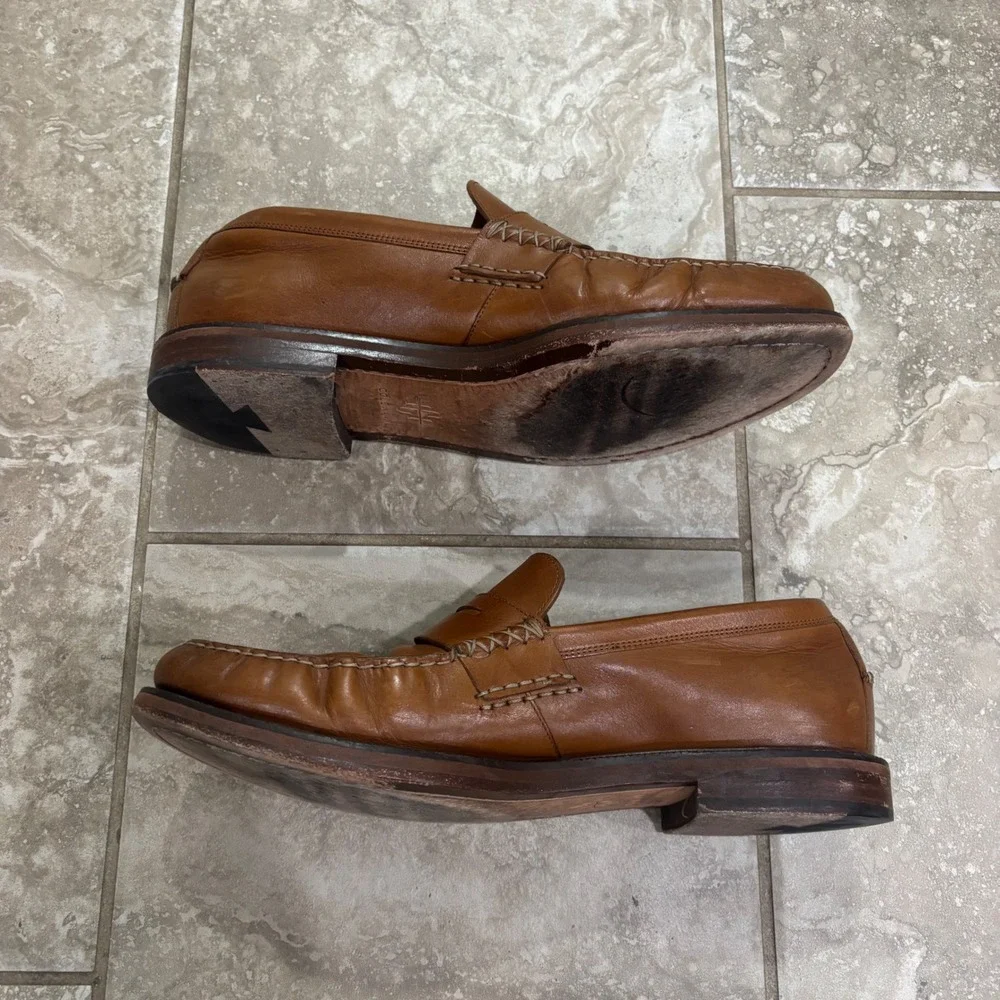 Cole Haan Mens American Classics Penny Loafer British Tan Leather C38740 11.5 M